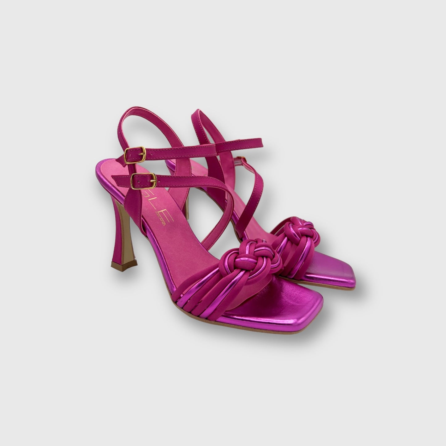 Sandalo raso fuxia