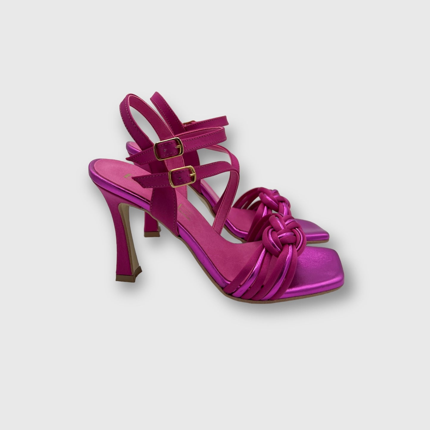 Sandalo raso fuxia