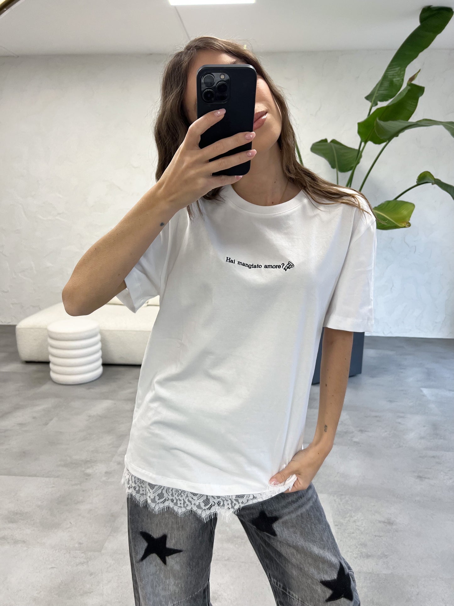 T-shirt pizzo Hai mangiato