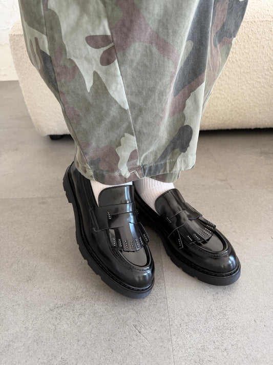 Mocassino frange Nacrèe