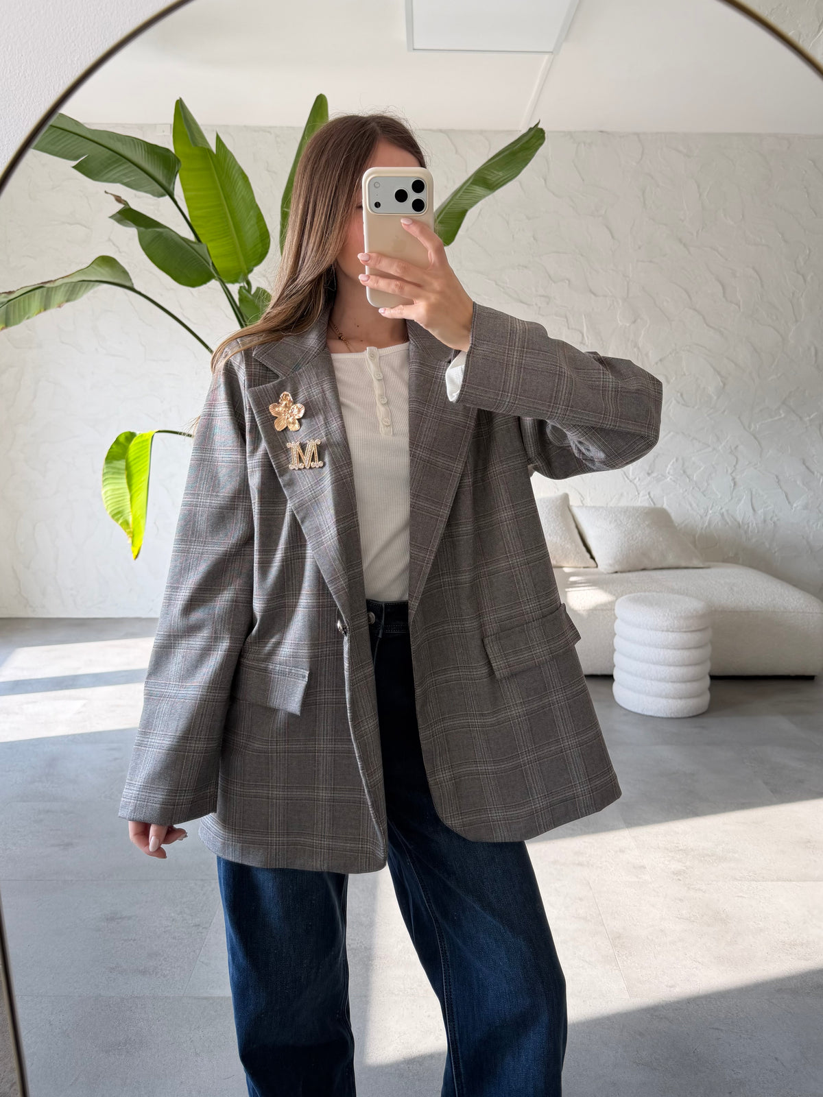 Giacca tartan
