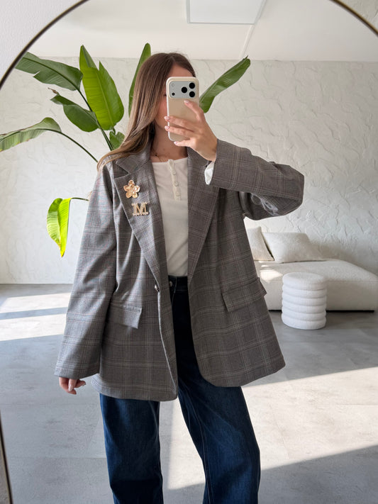 Giacca tartan