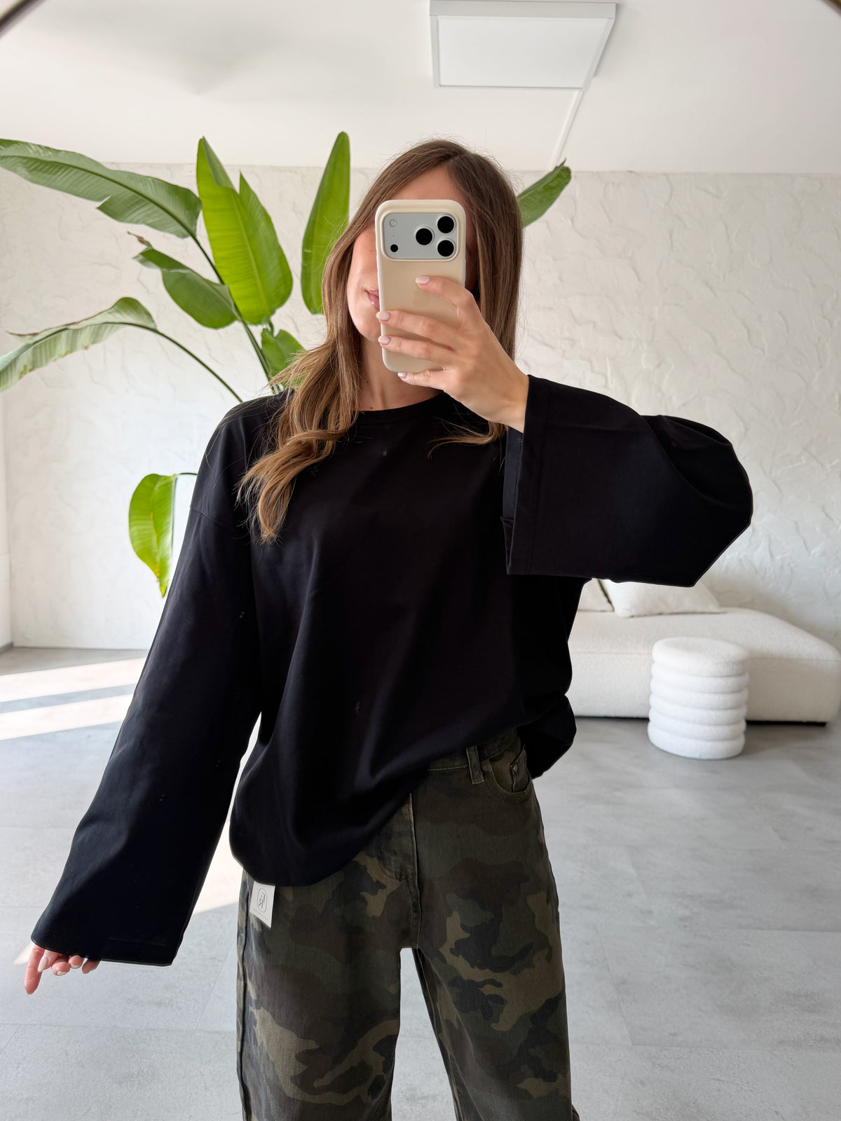 Maglia manica ampia Vicolo