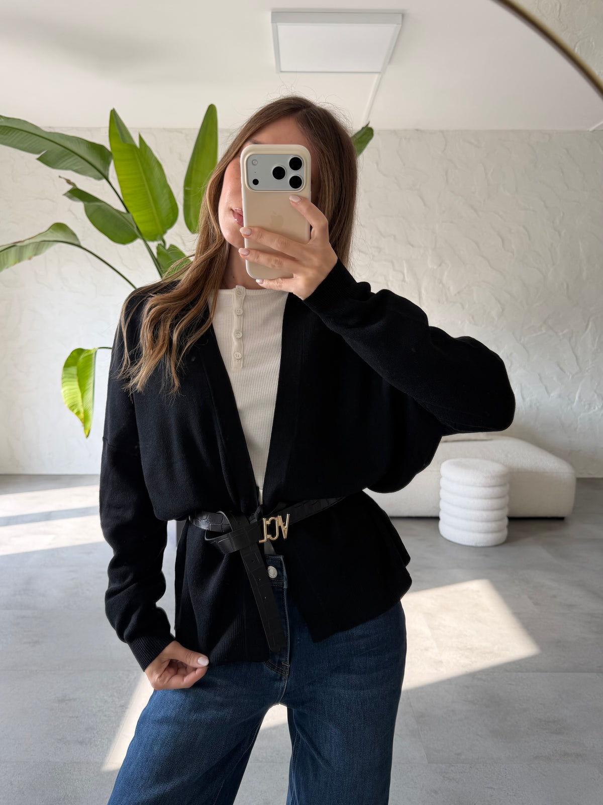 Cardigan aperto