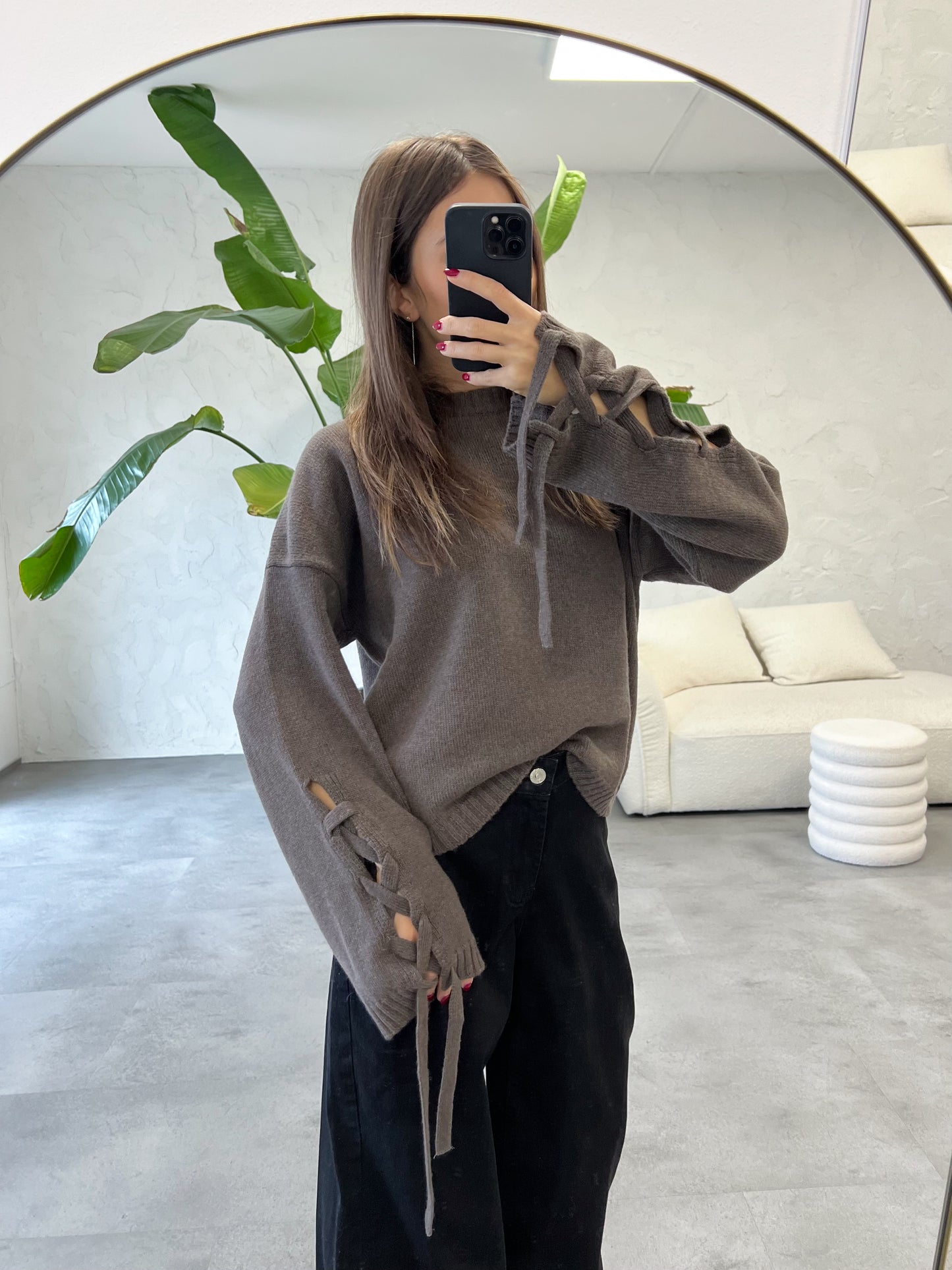 Maglione lacci Vicolo