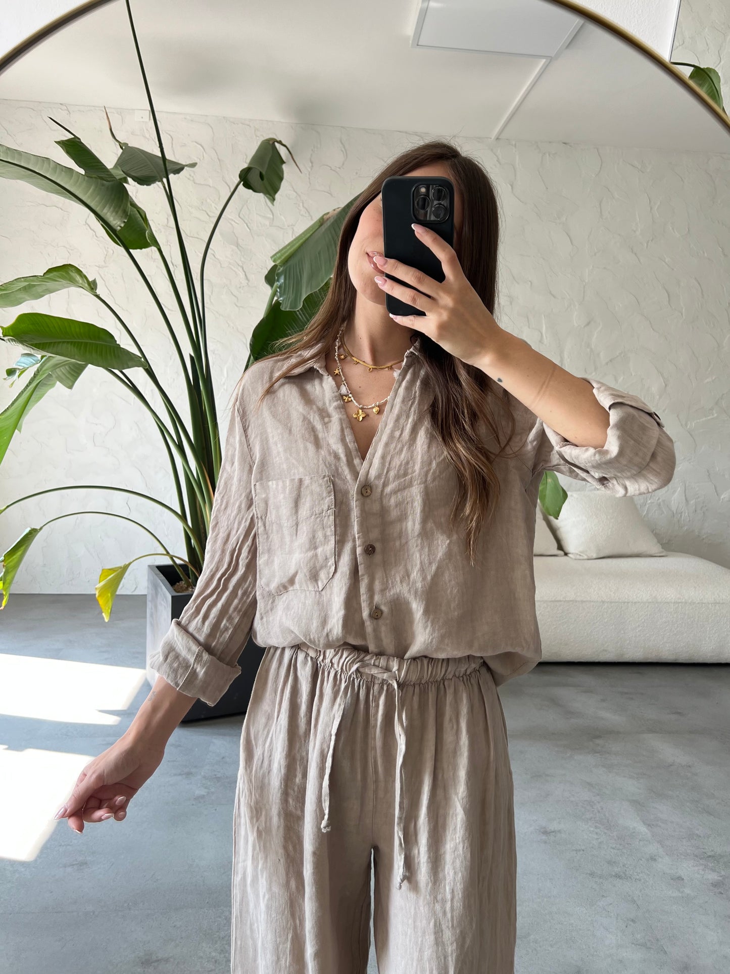 Camicia lino