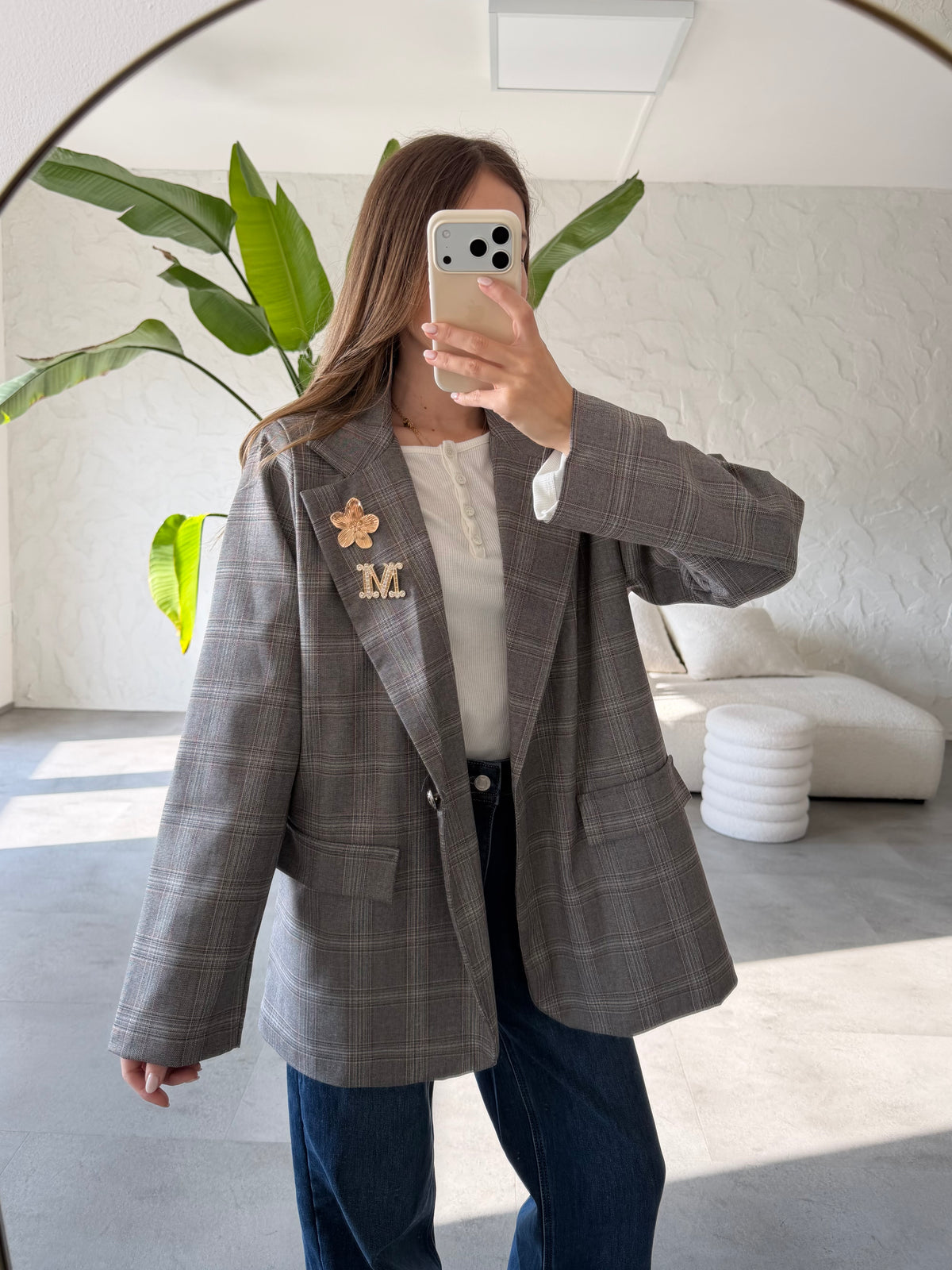 Giacca tartan