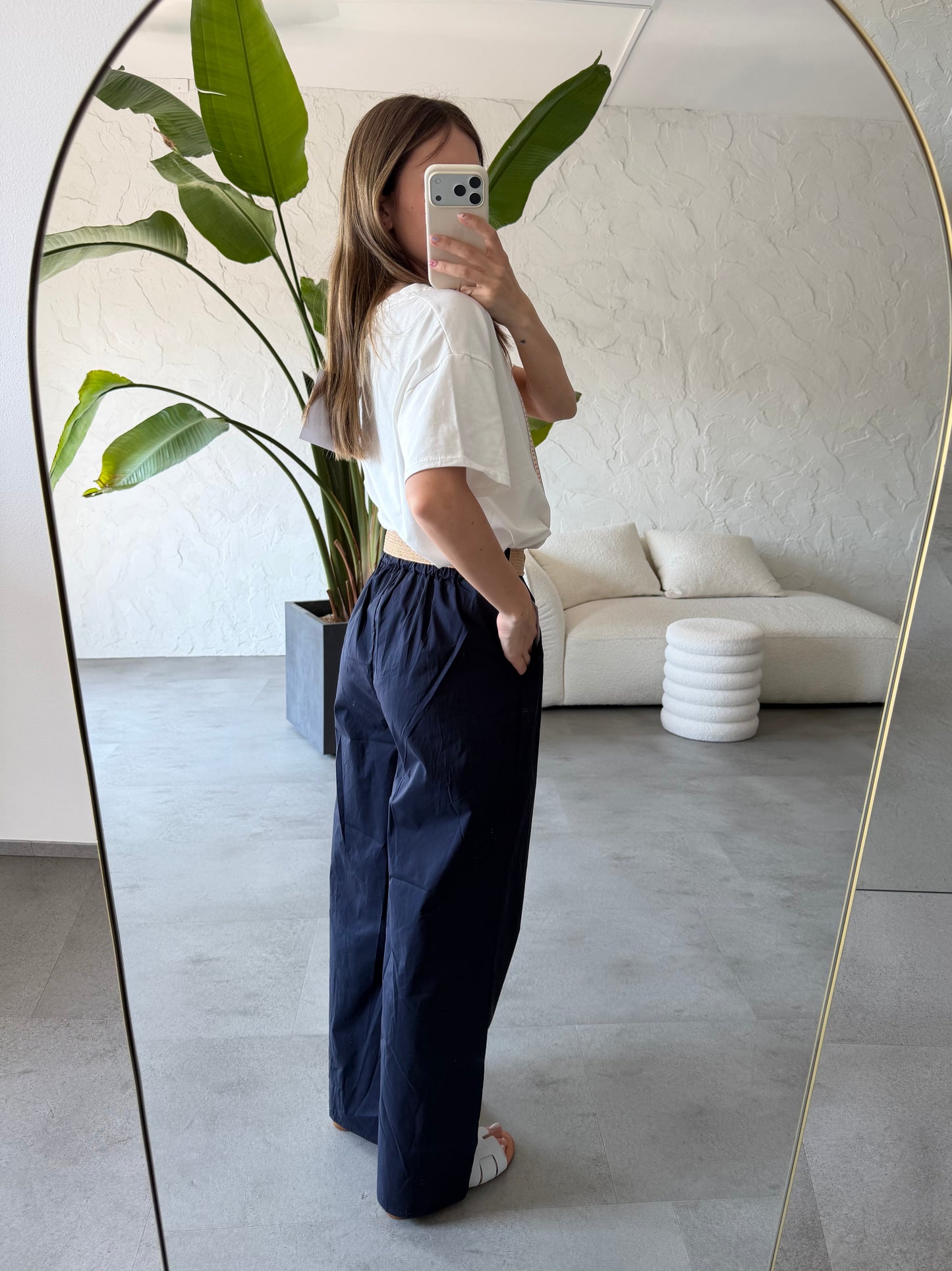 Pantalone tela cotone