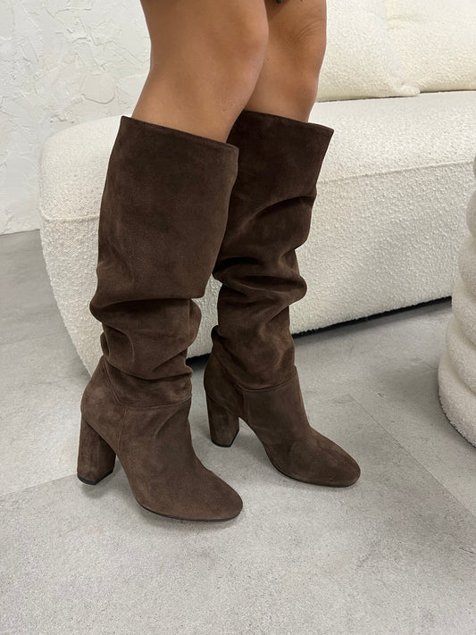 Stivale alto camoscio Divine Follie