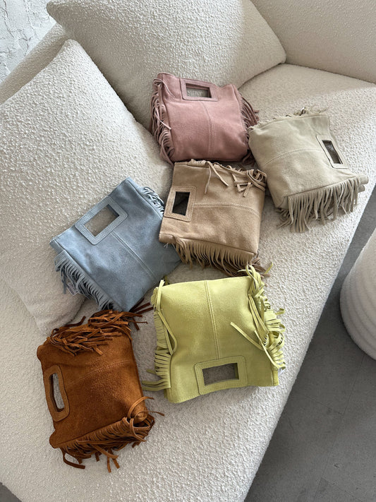 Mini borsa frange