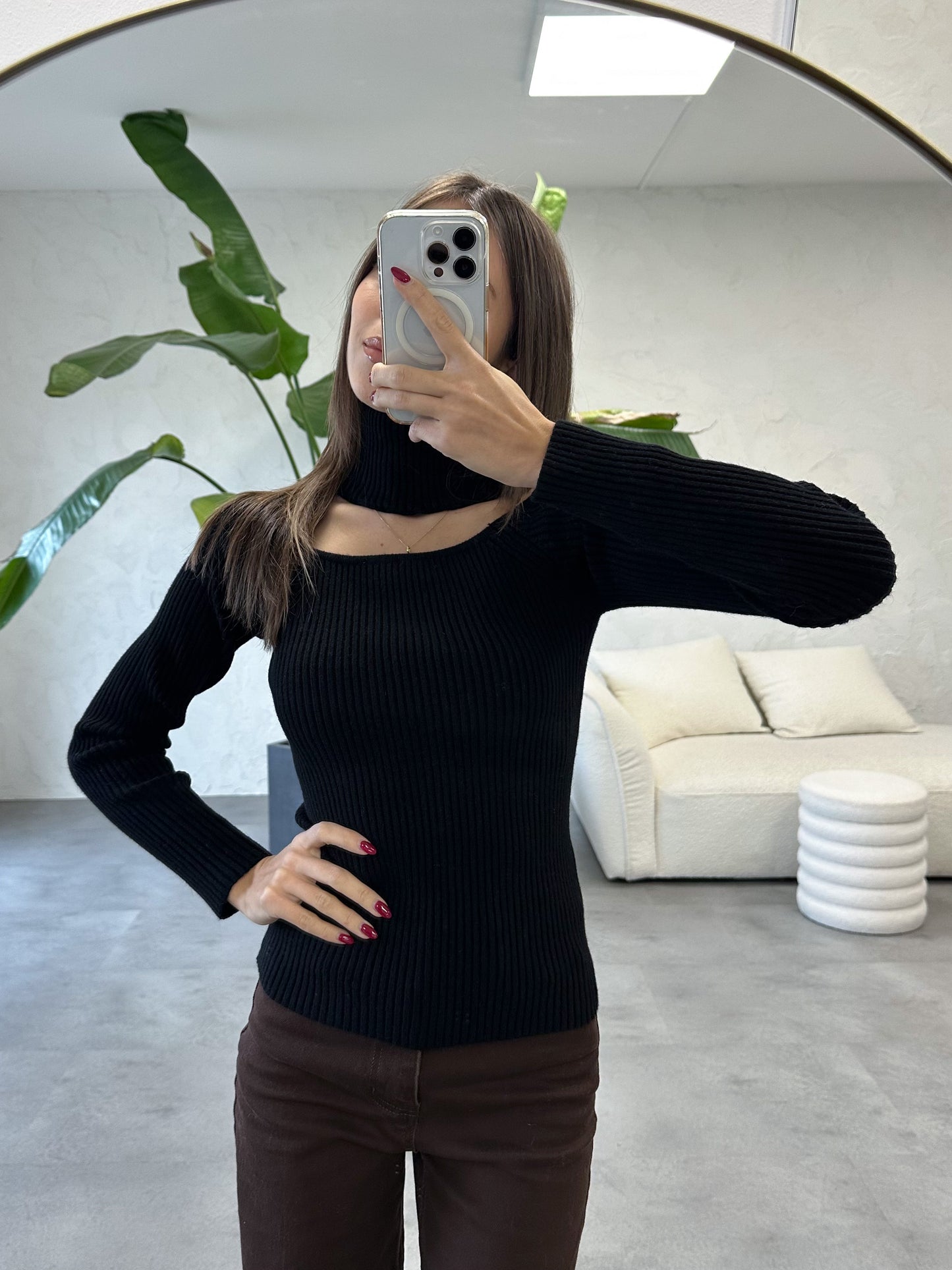 Maglione collo Vicolo