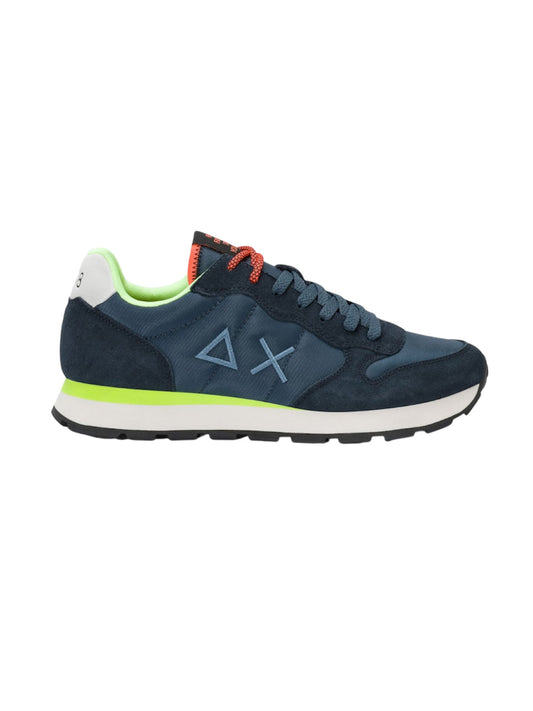 SUN68 Tom fluo navy blue
