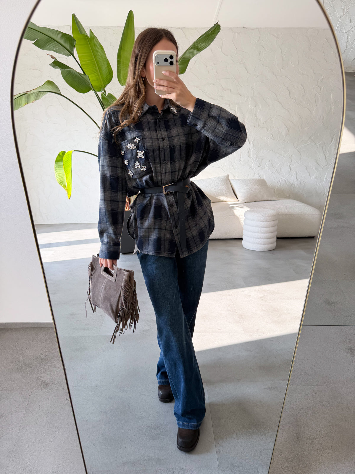 Camicia check brillanti Vicolo