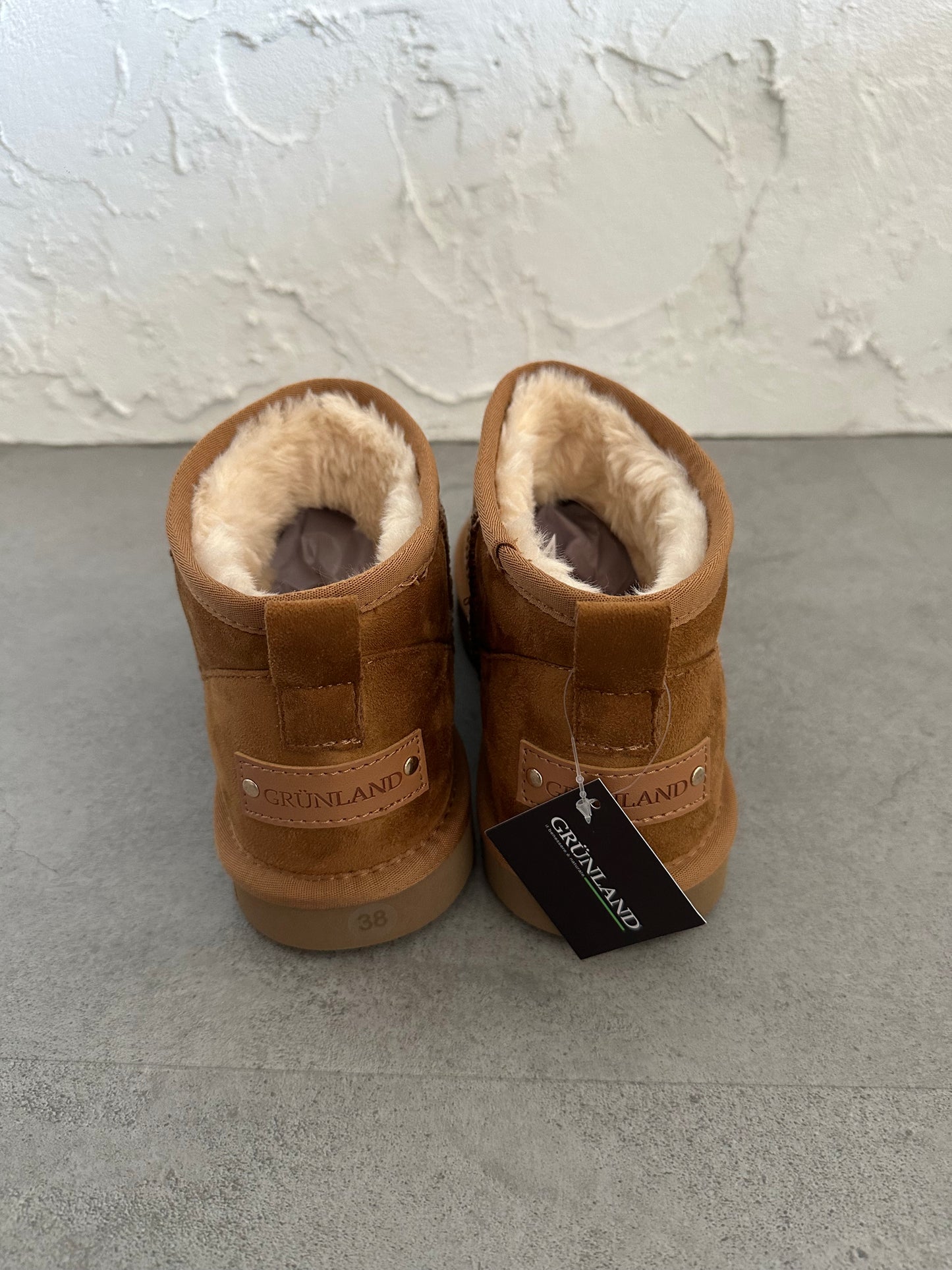 Stivaletto pelo Grunland cuoio