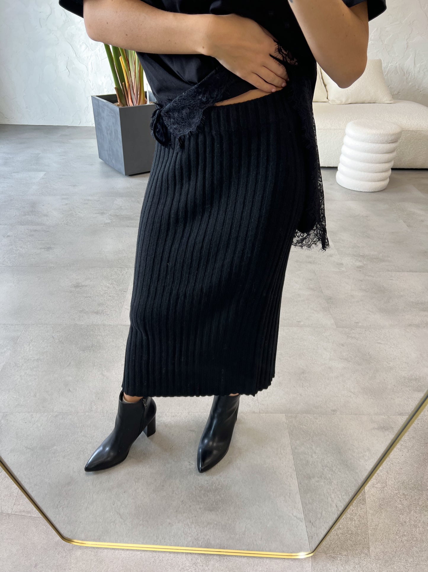 Gonna in maglia Vicolo