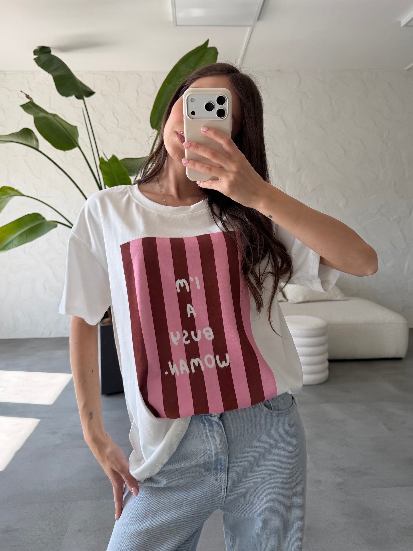 T-shirt Busy Woman