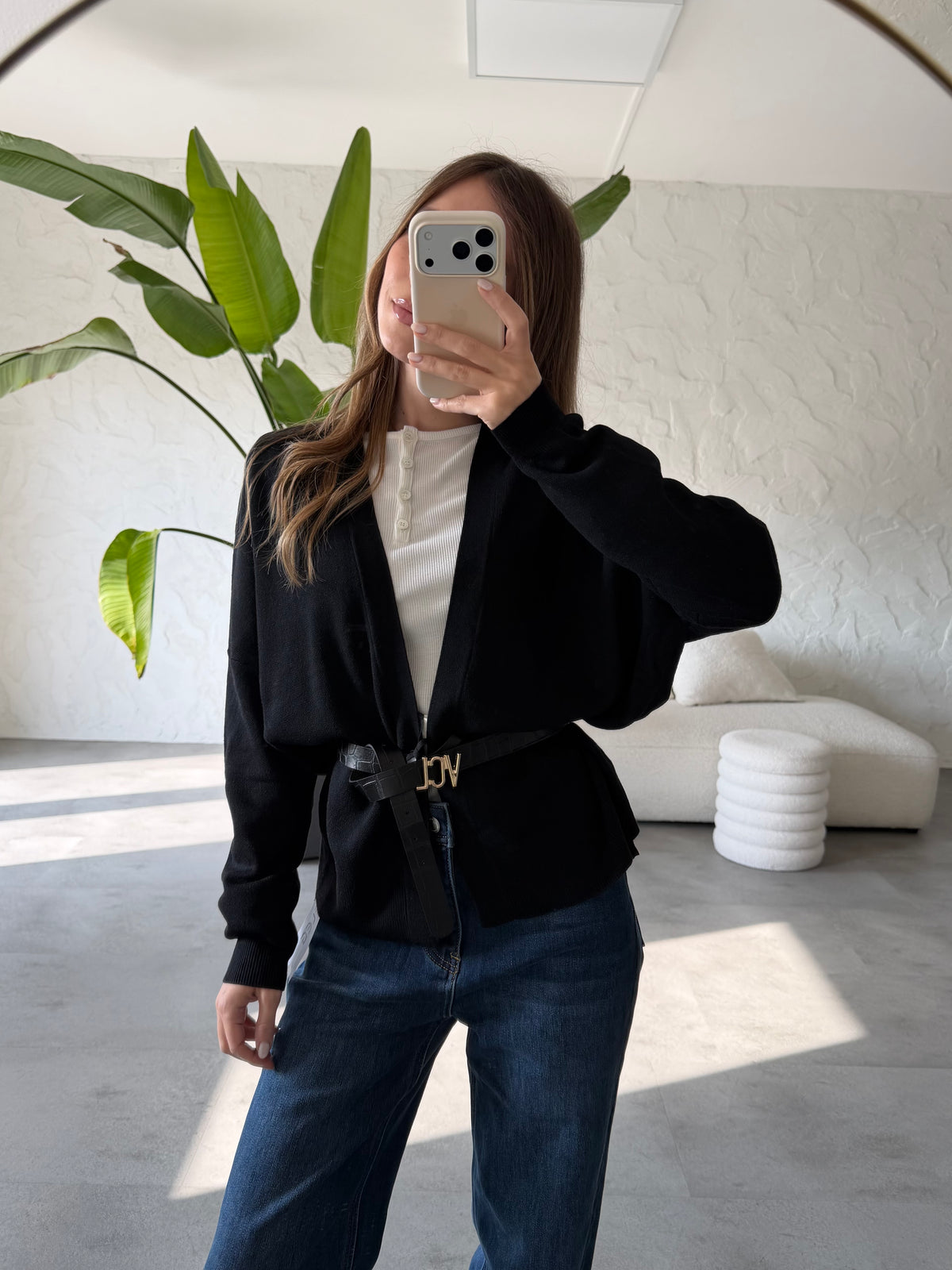 Cardigan aperto