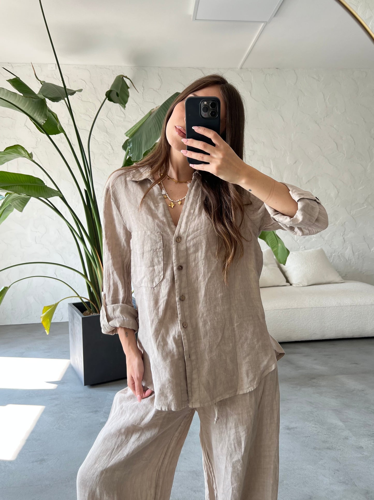Camicia lino