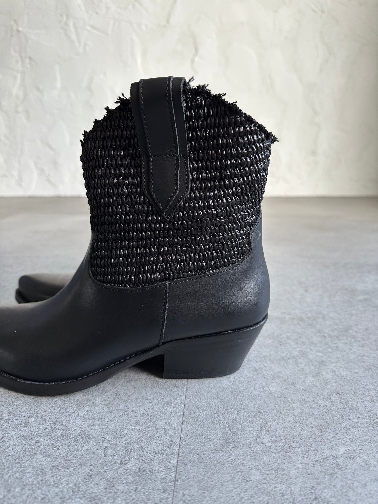 Texano rafia nero