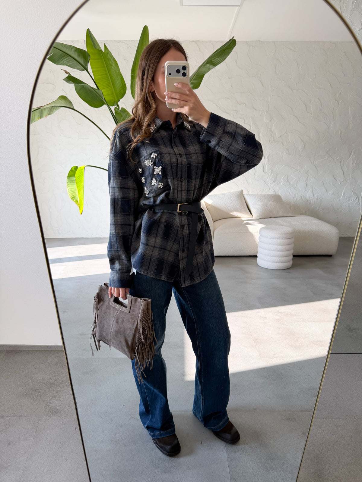 Camicia check brillanti Vicolo