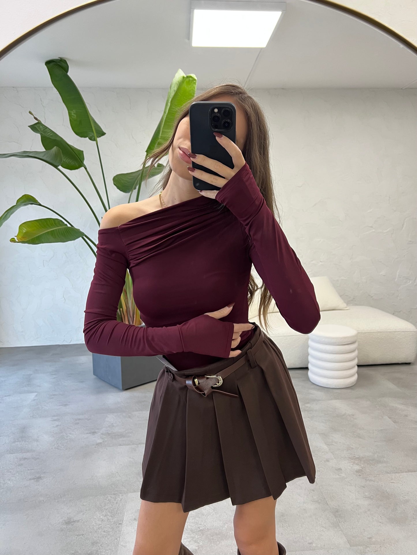 Gonna pantalone cintura