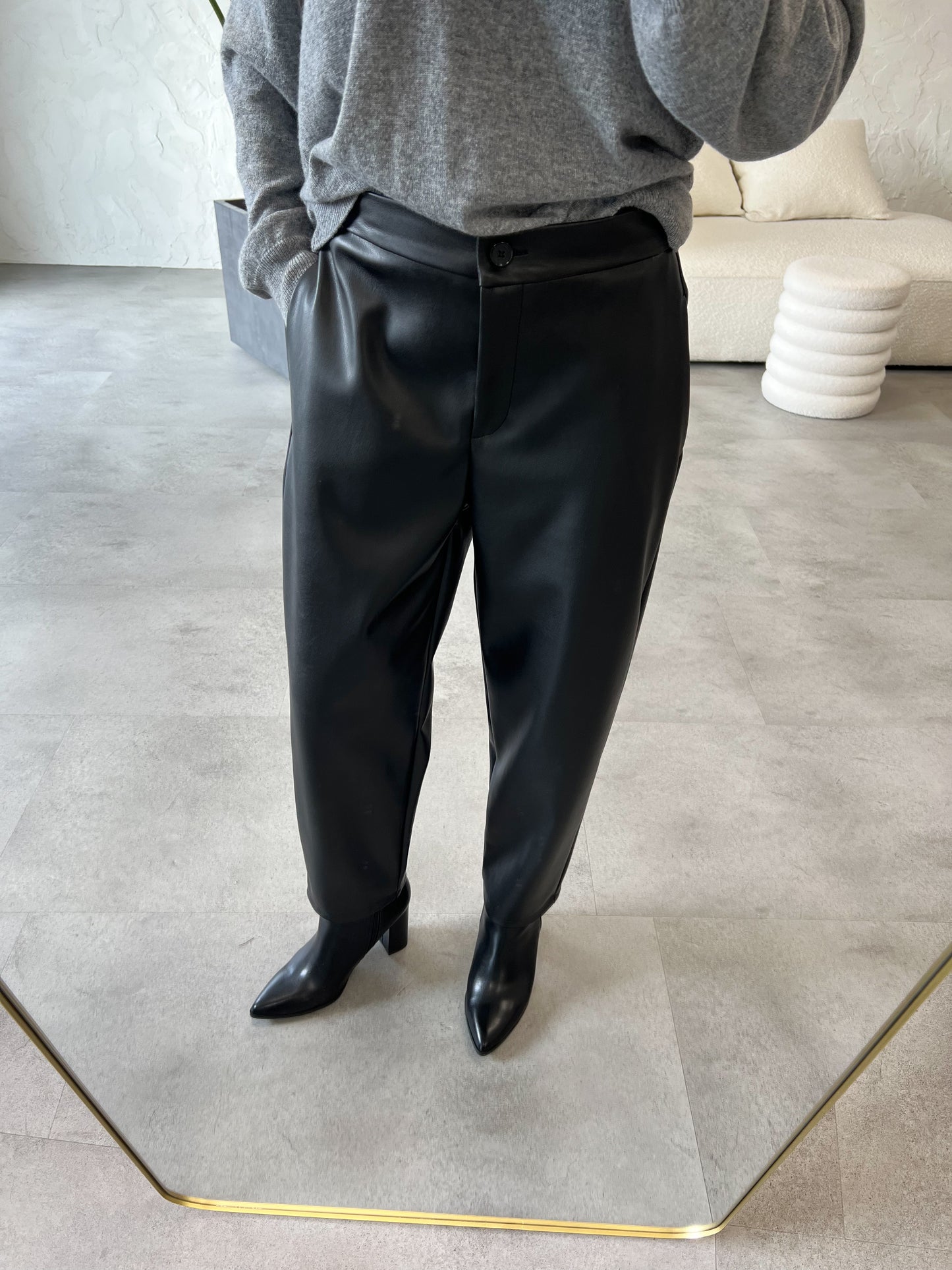 Pantalone eco pelle Vicolo