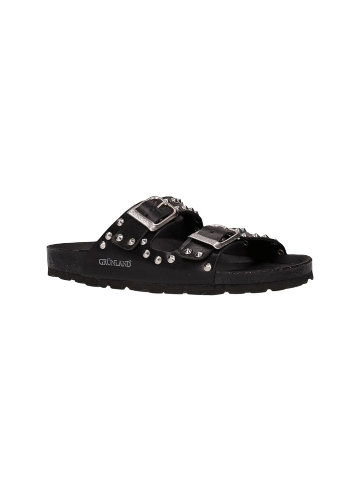 Ciabatte Grunland borchie nero