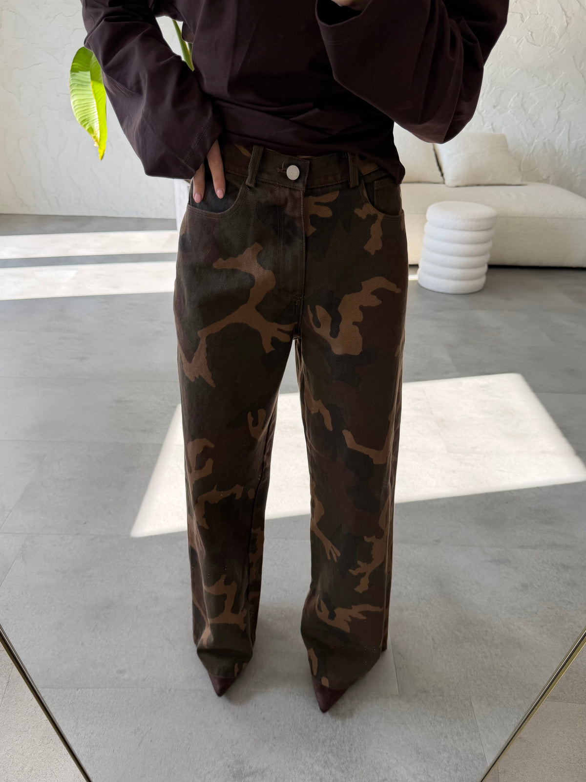 Jeans camouflage Lumina