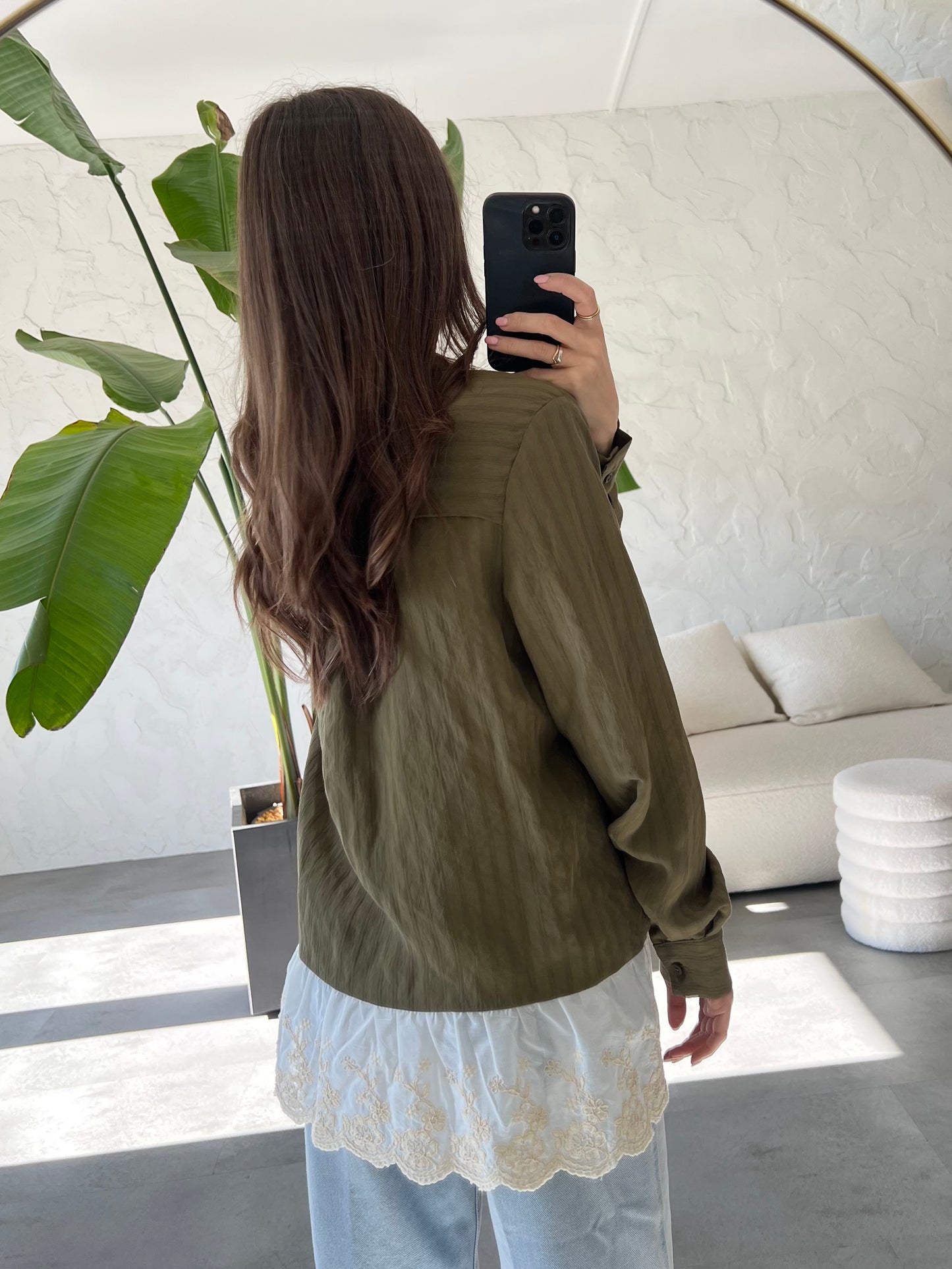 Camicia pizzo Vicolo