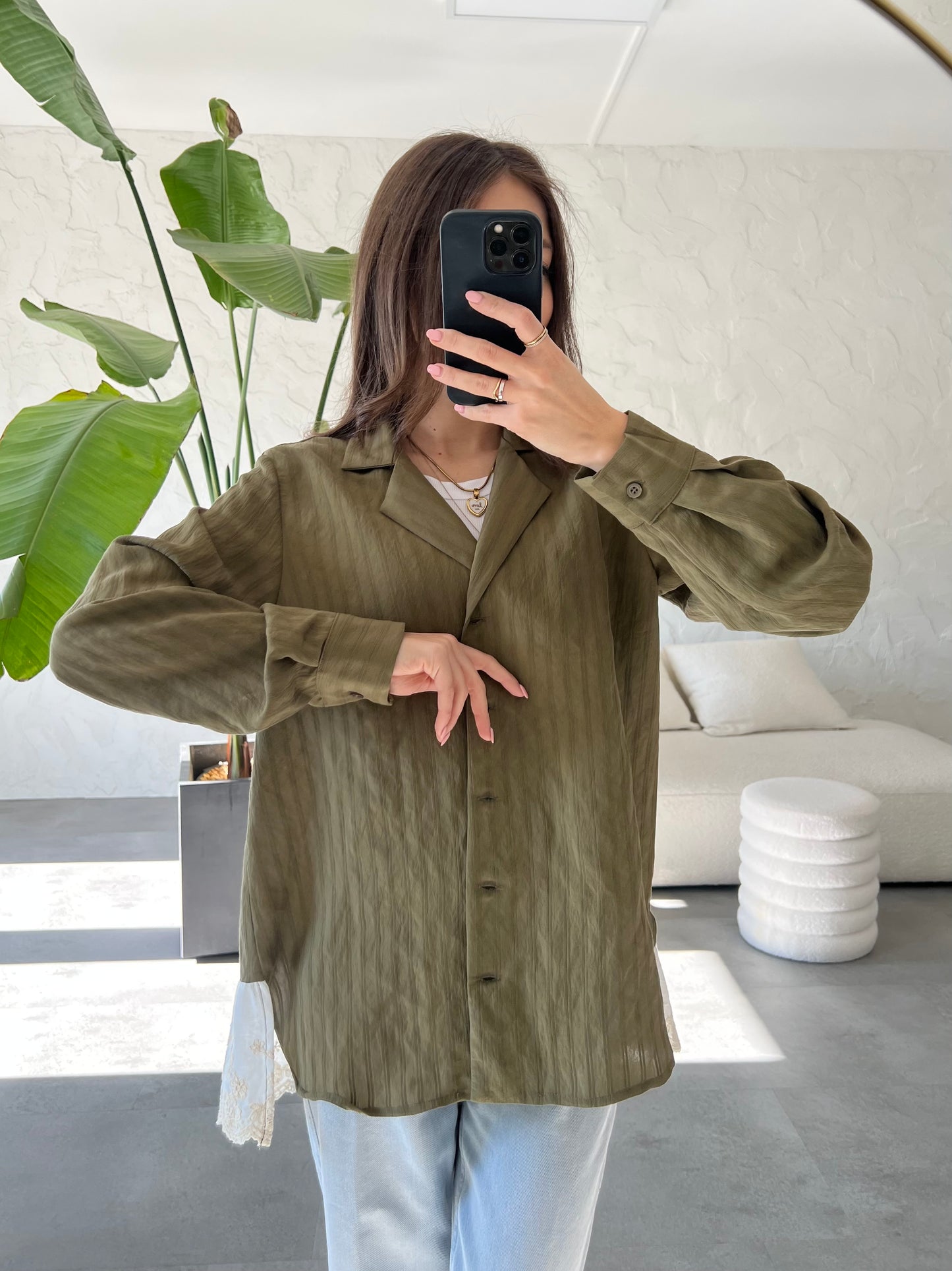 Camicia pizzo Vicolo