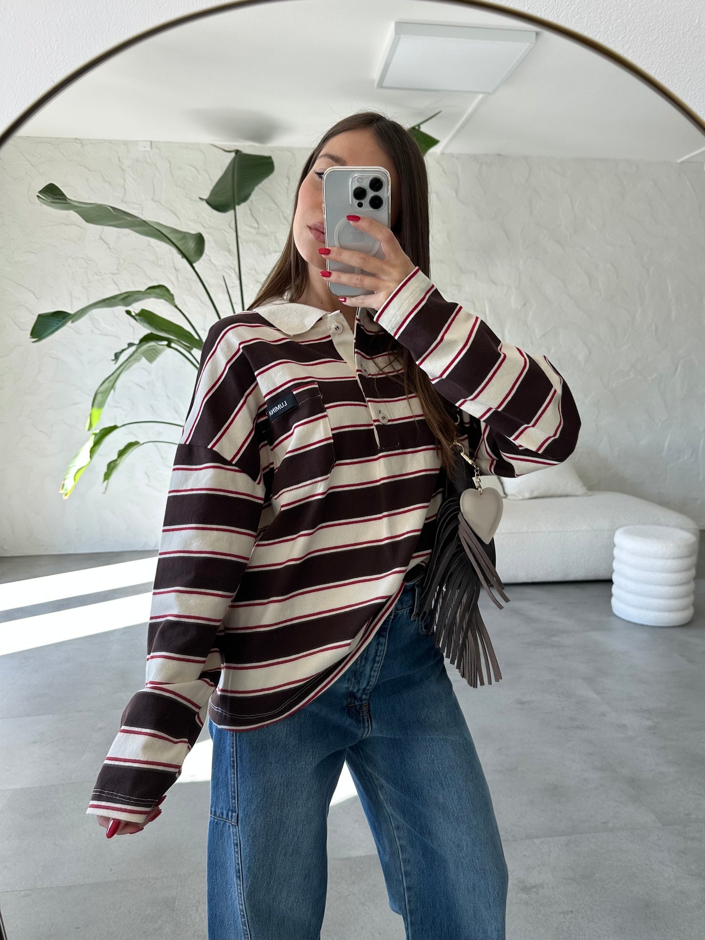 Polo righe Lumina