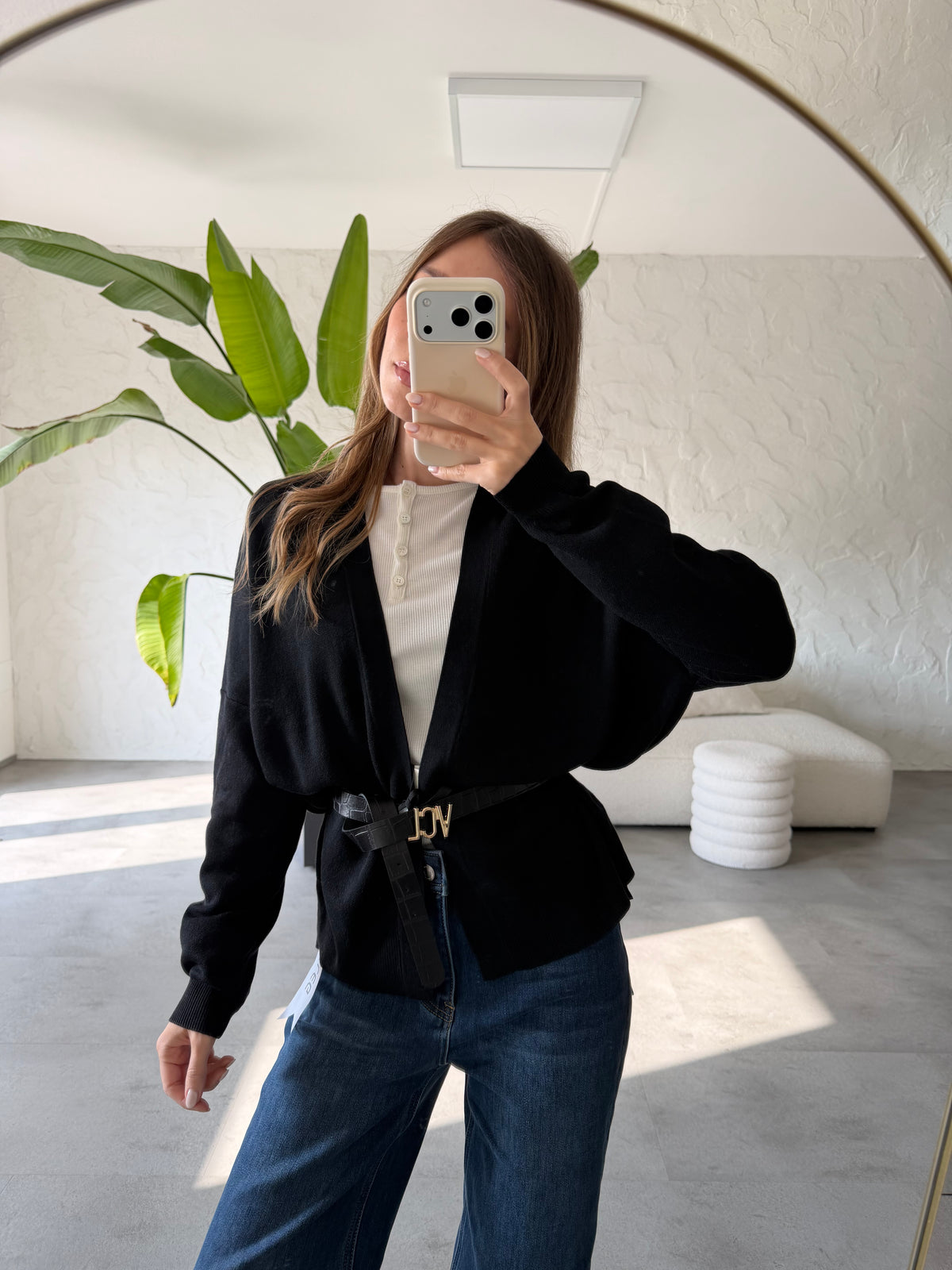 Cardigan aperto