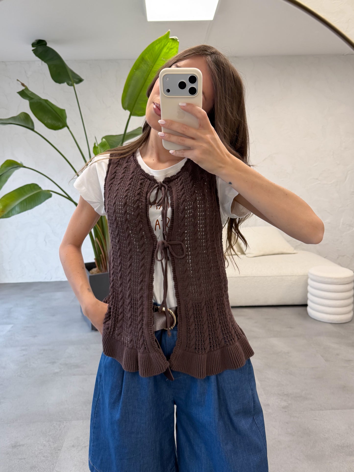 Gilet crochet Vicolo