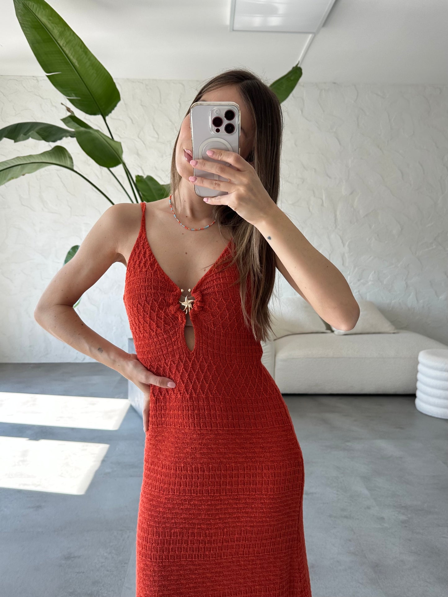 Abito crochet stella