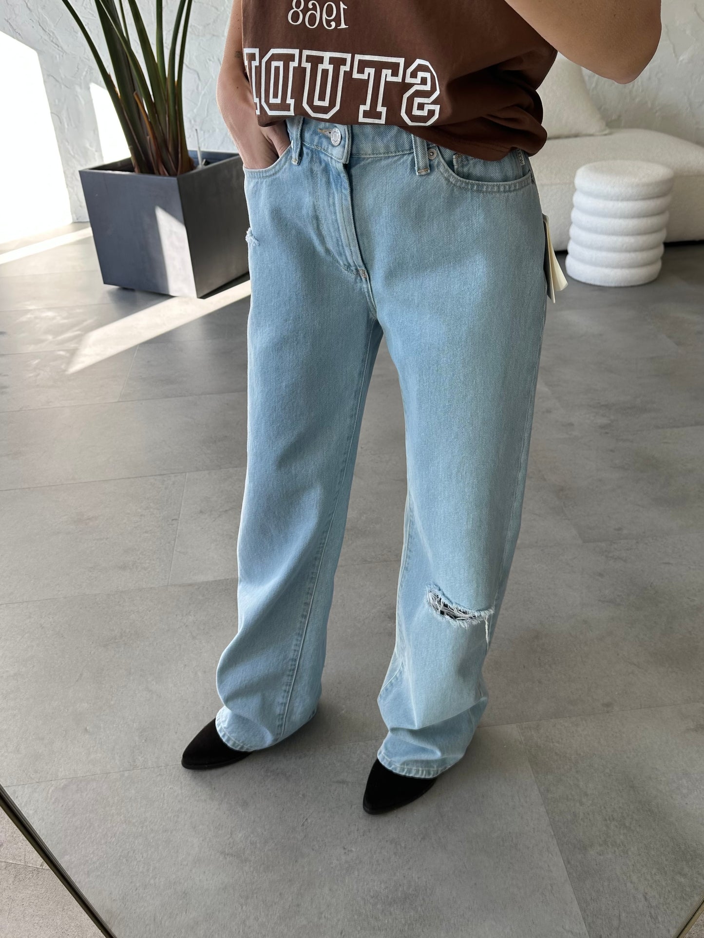 Jeans Alex strappi Vicolo