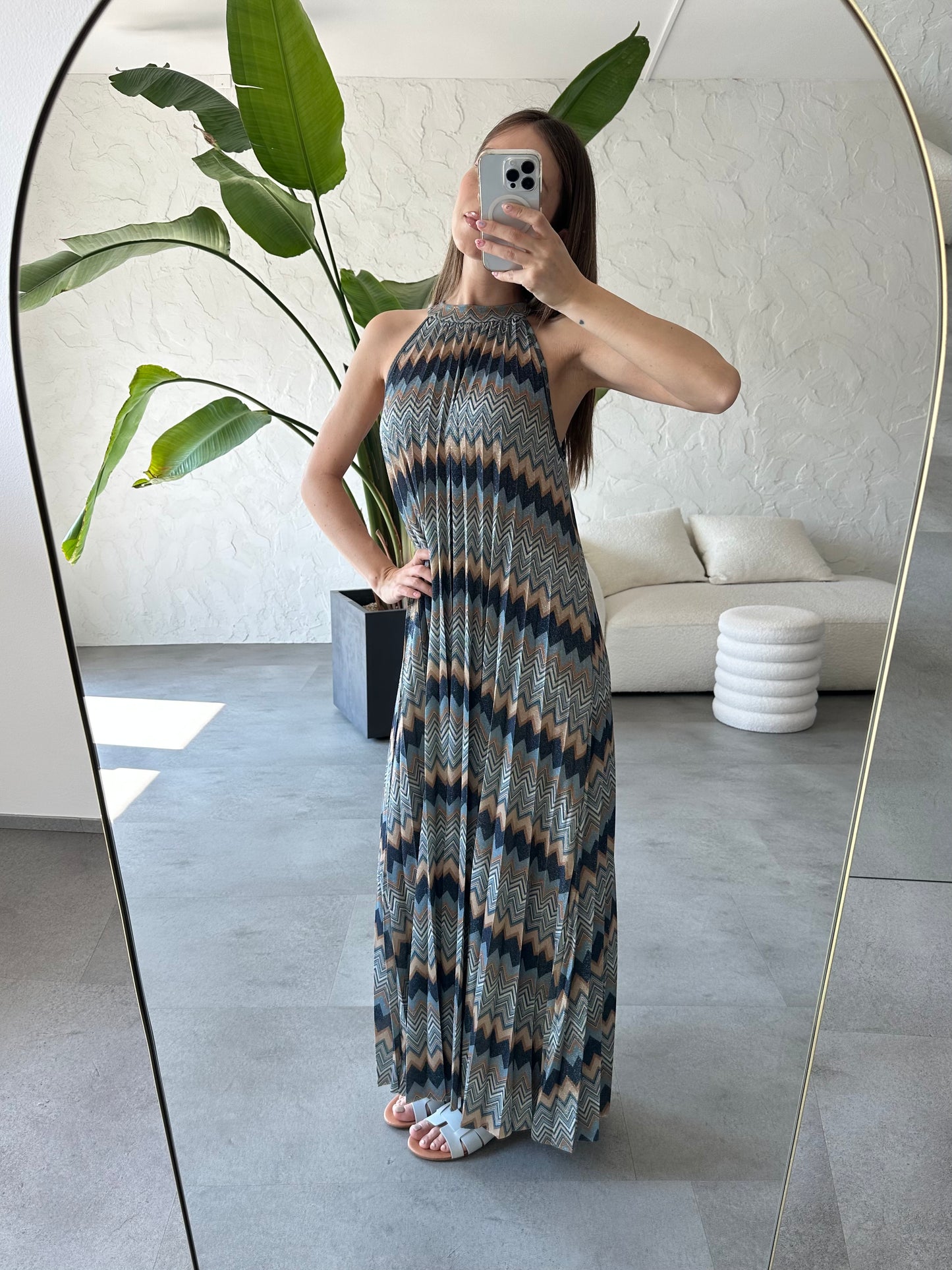 Abito lurex dune
