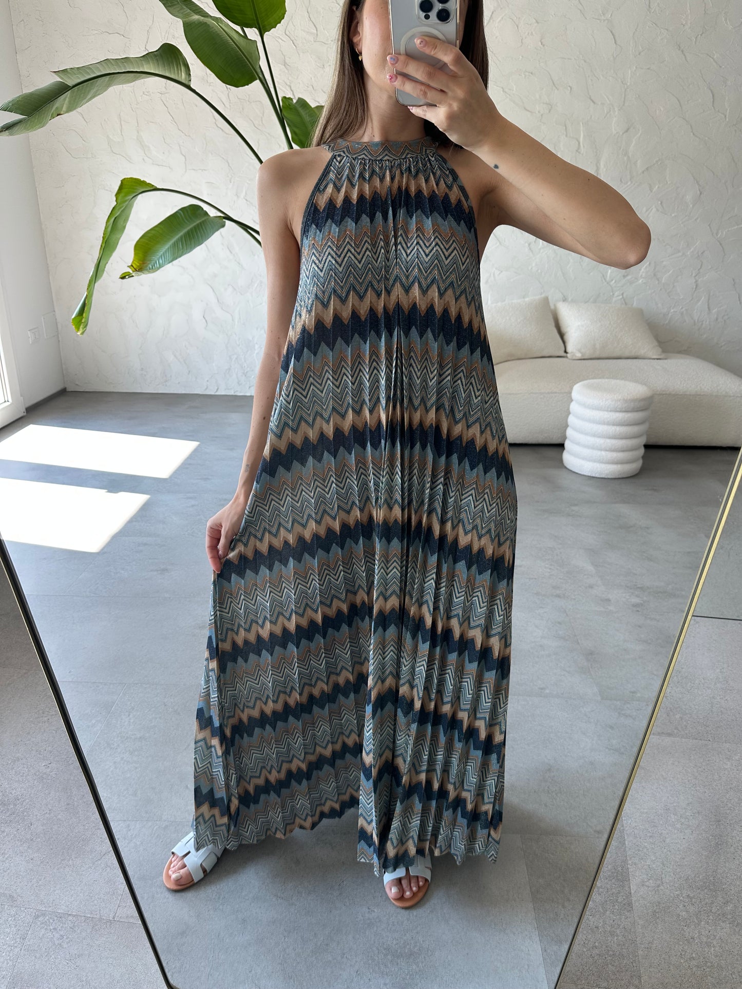 Abito lurex dune
