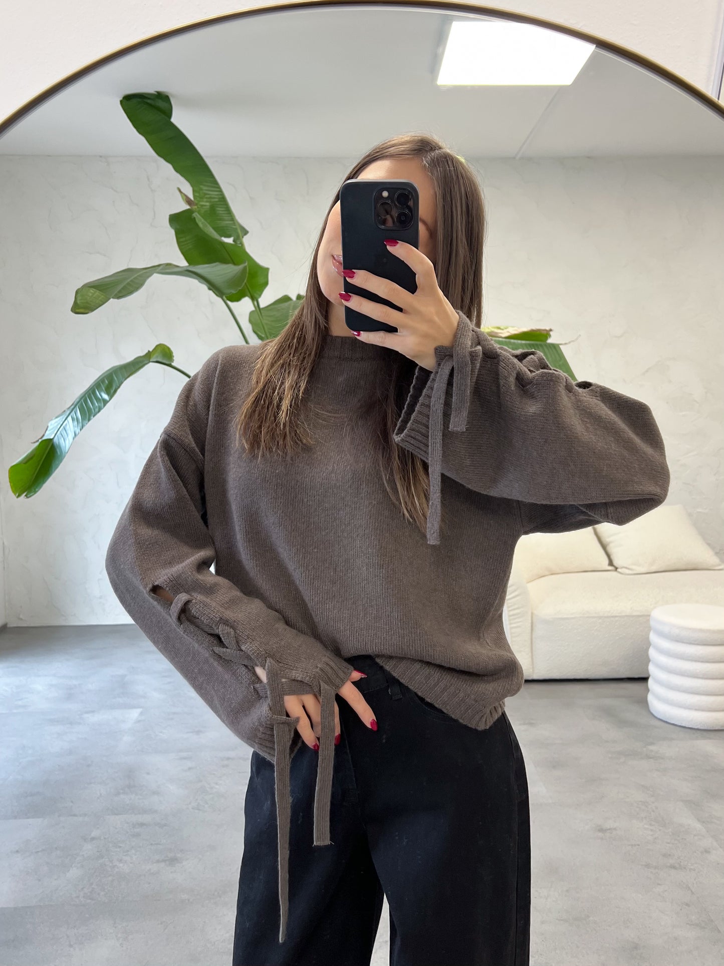 Maglione lacci Vicolo