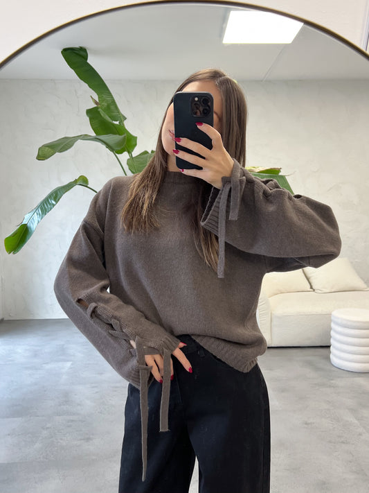 Maglione lacci Vicolo