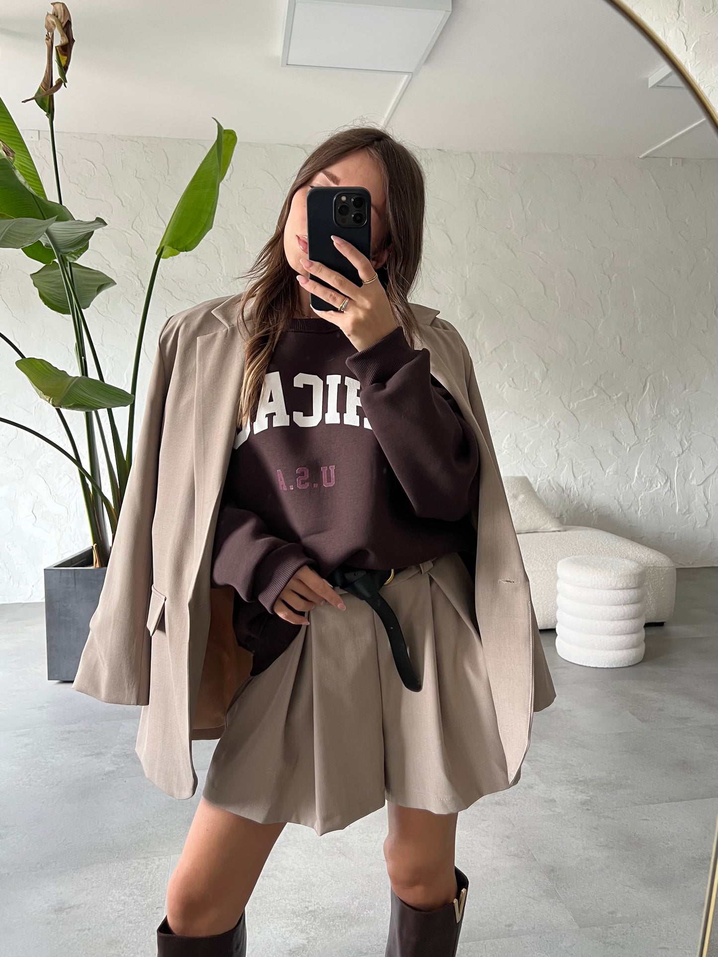 Blazer over