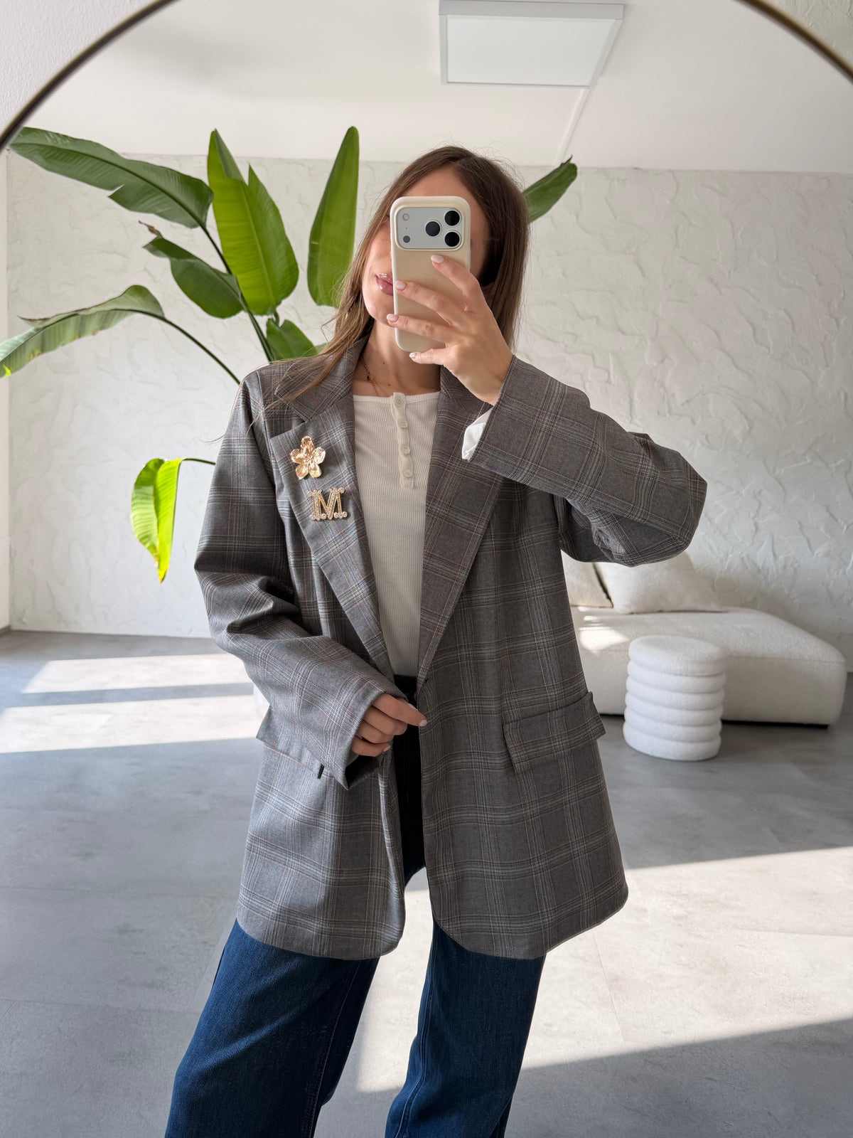 Giacca tartan