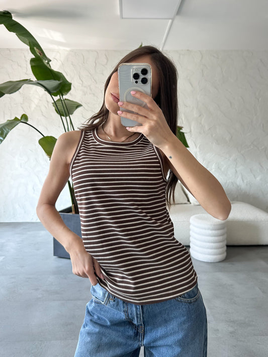 Canotta righe
