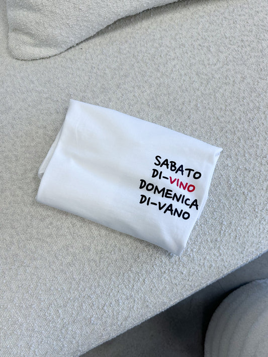 T-shirt di-vino