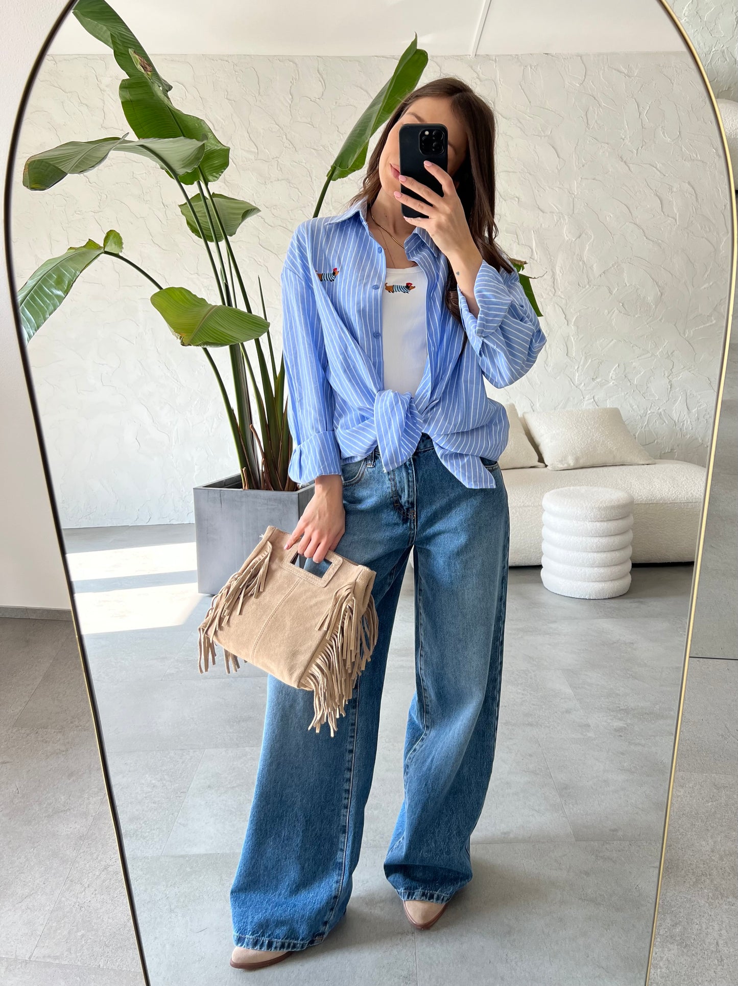 Jeans wide leg