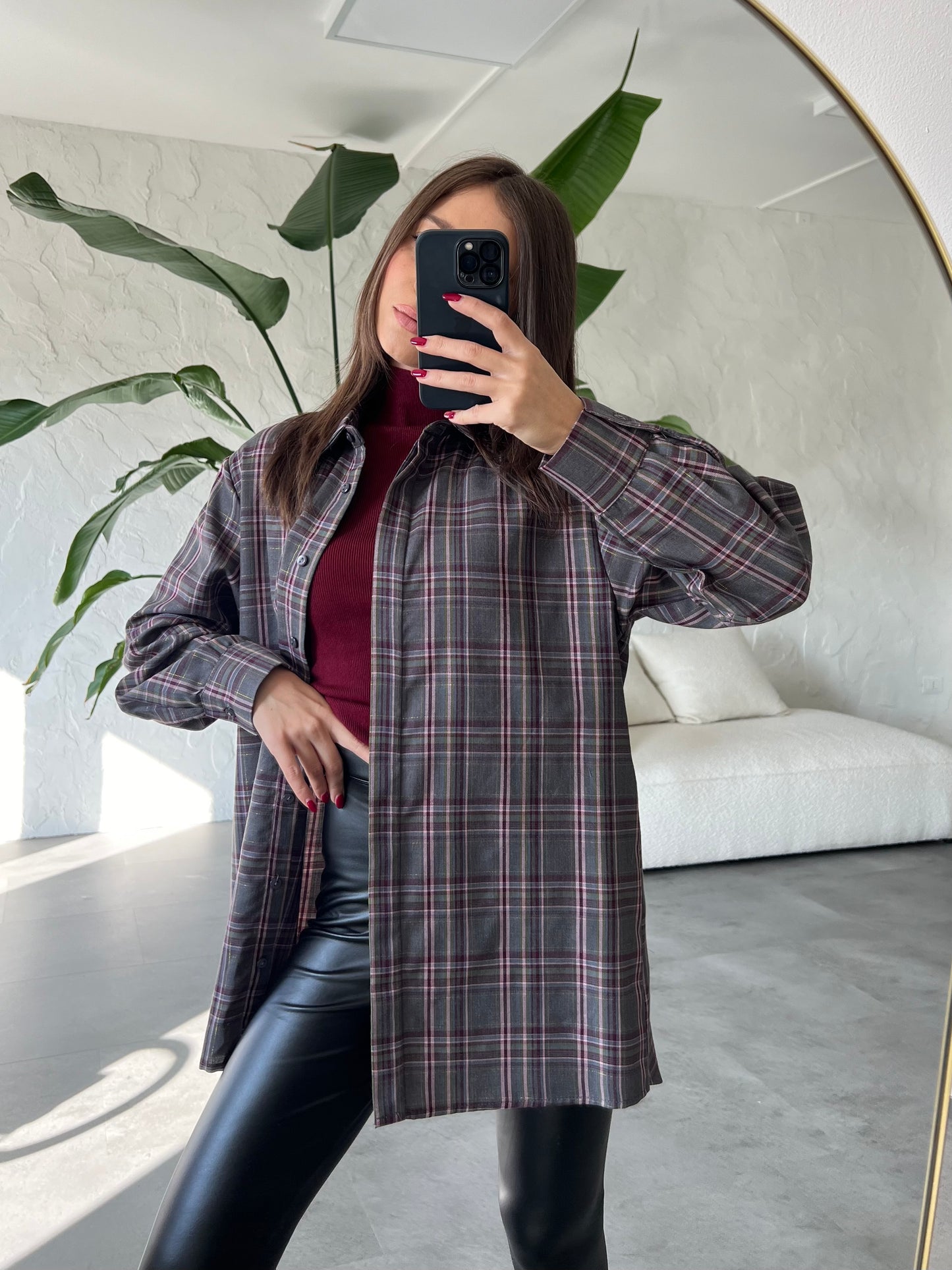 Camicia tartan Civico