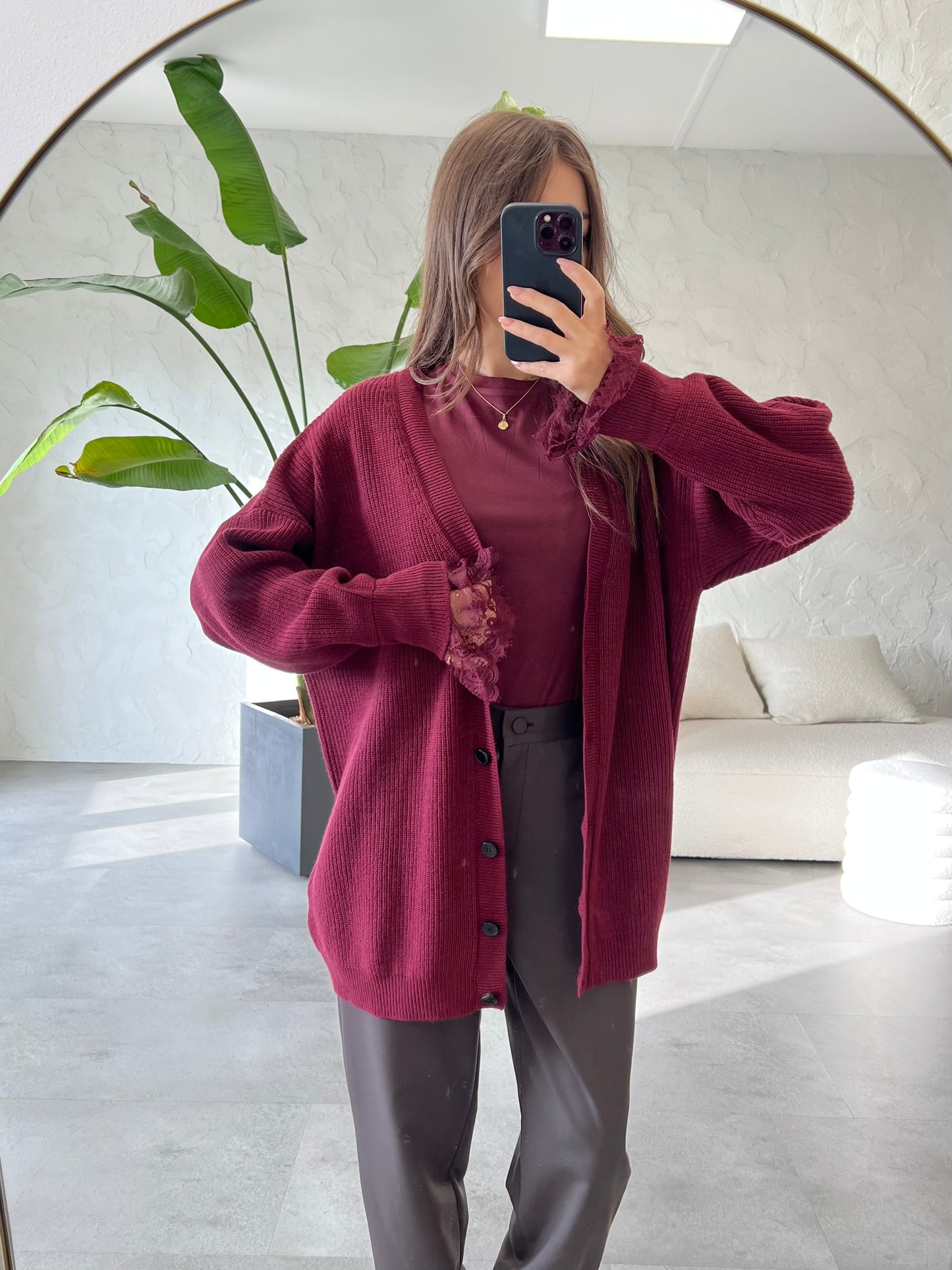 Cardigan pizzo Vicolo