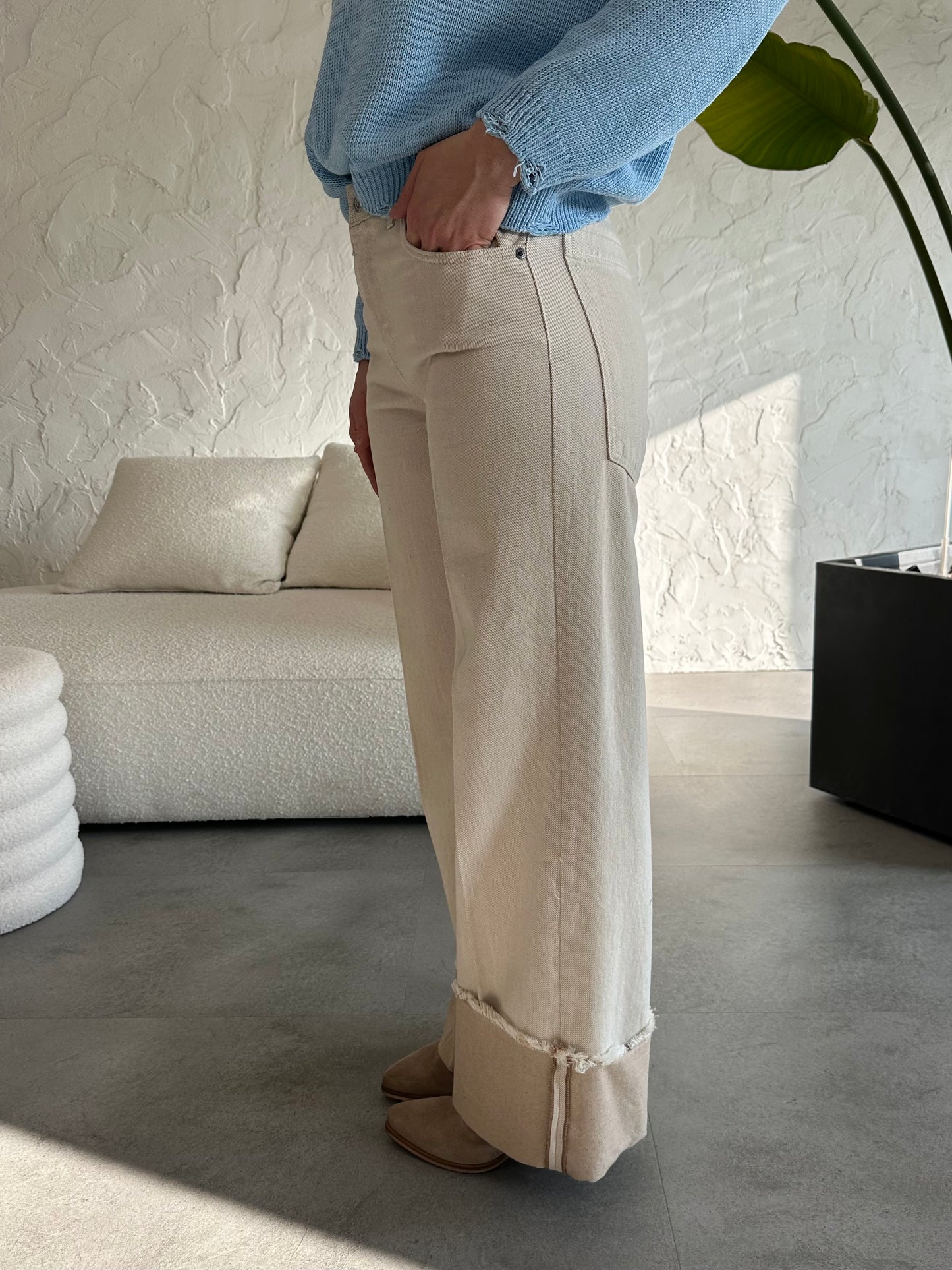 Jeans beige