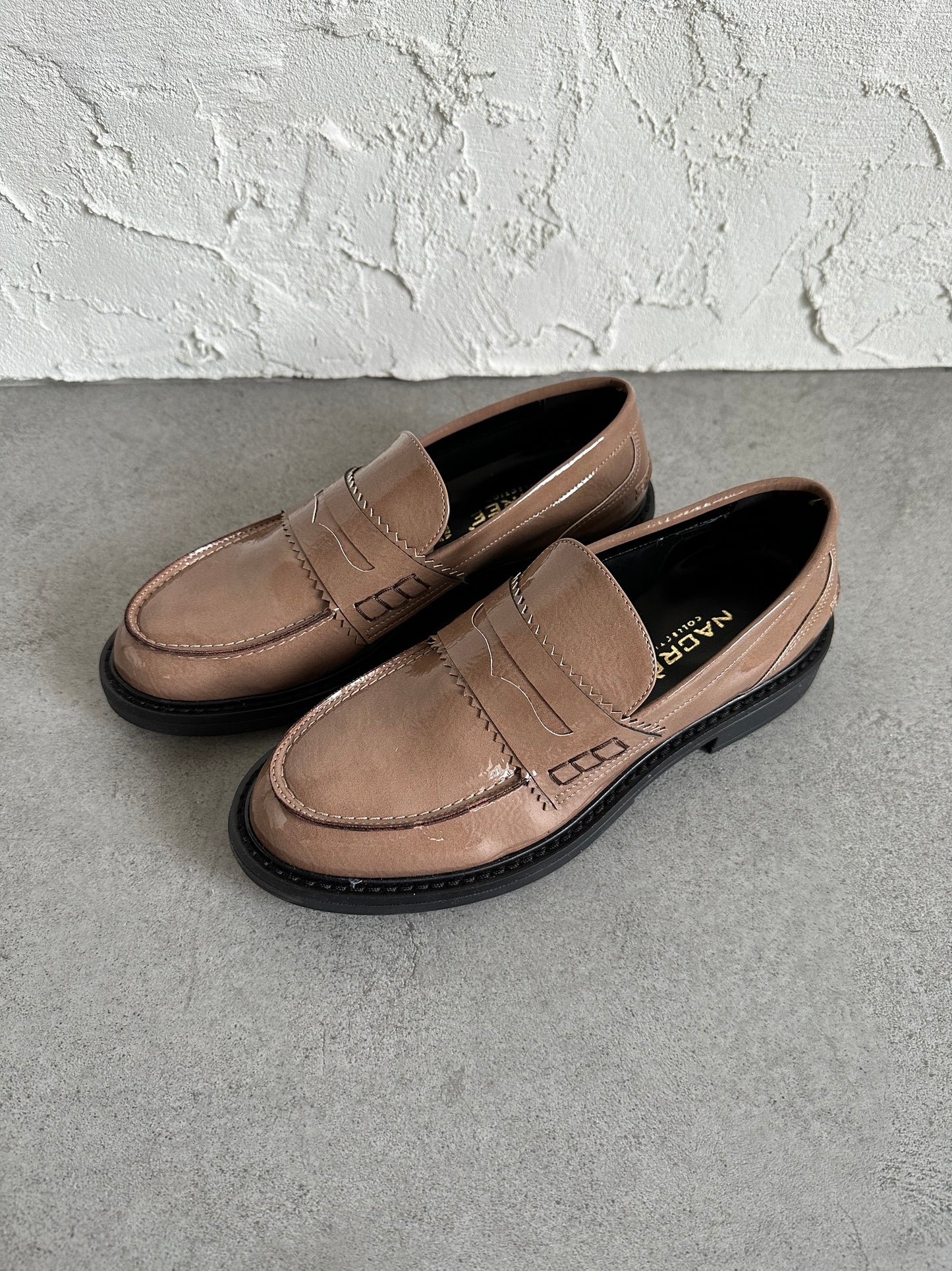 Mocassino taupe Nacrèe