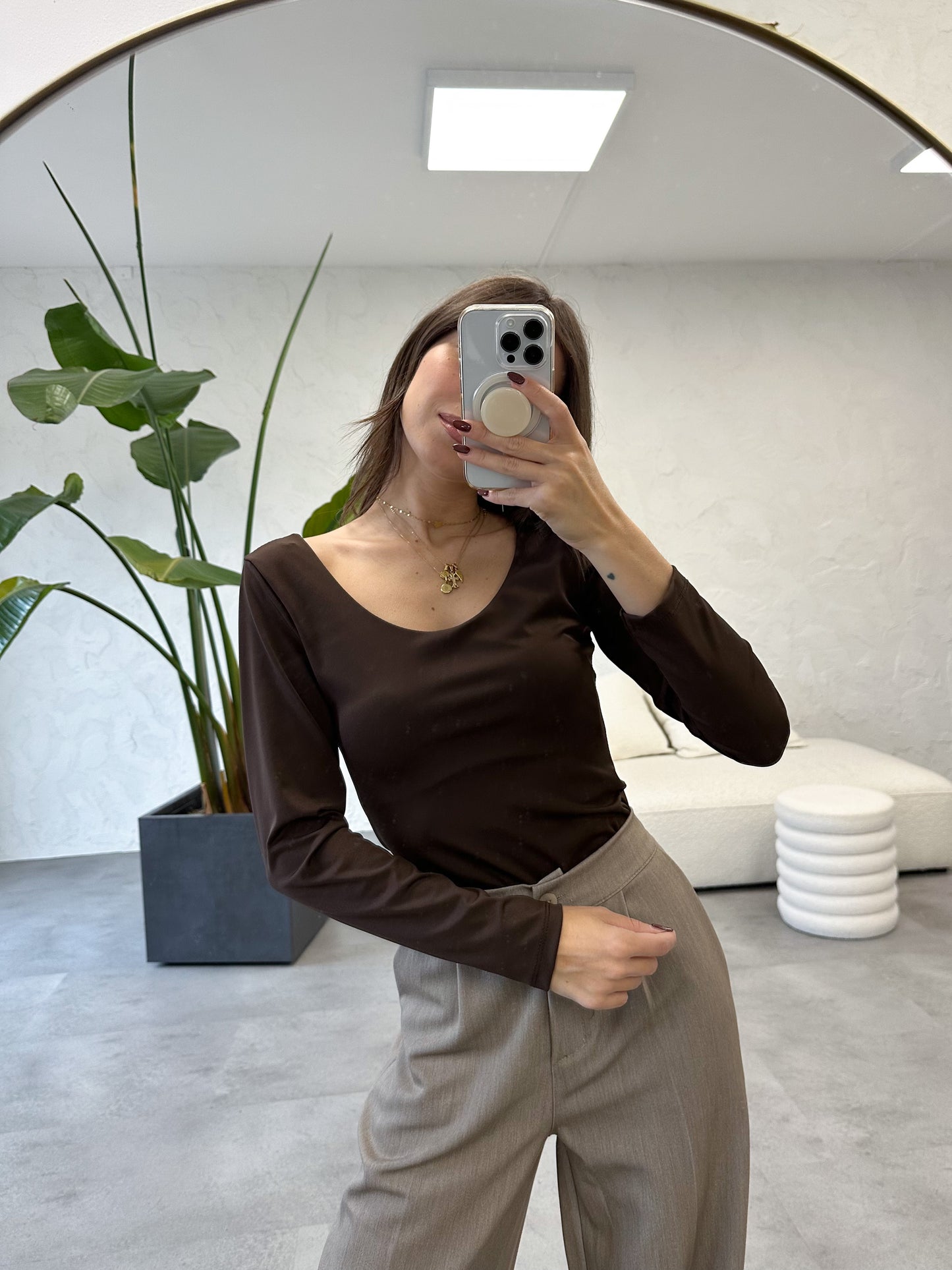 Body scollo tondo