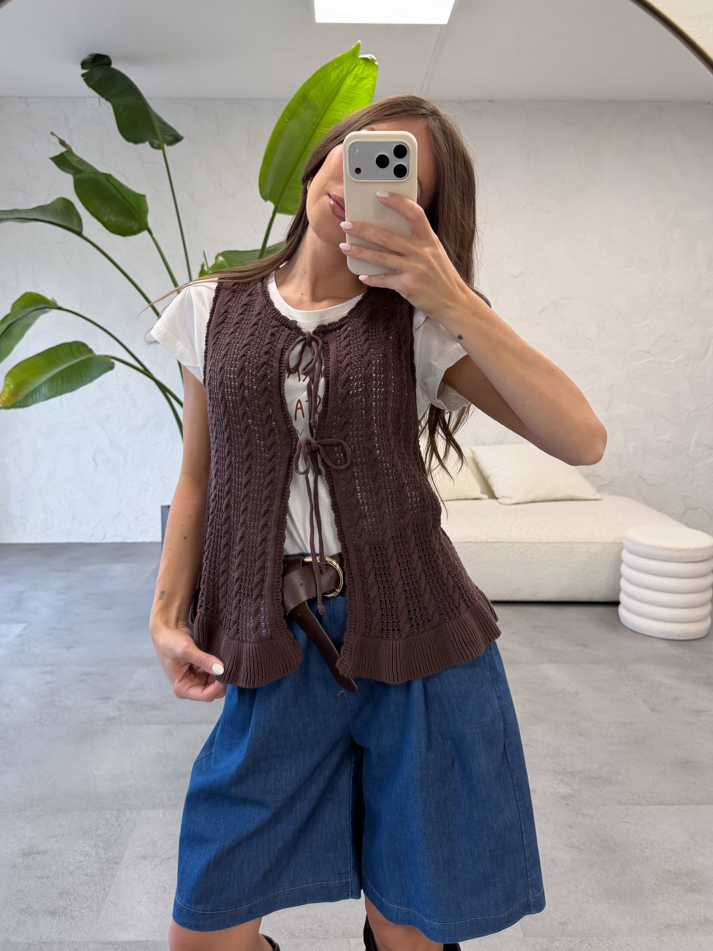 Gilet crochet Vicolo